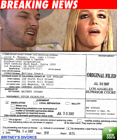 Britney divorce docs