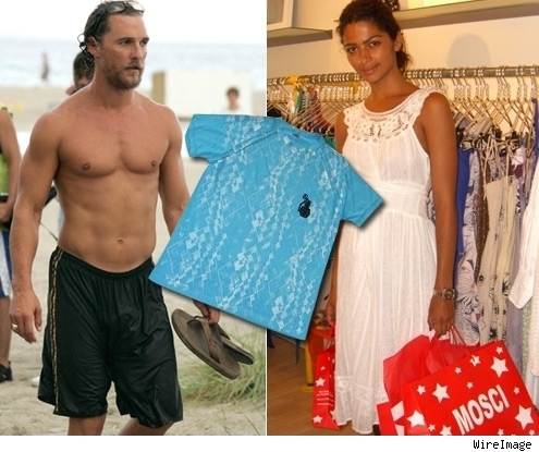 Matthew McConaughey and Camila Alves