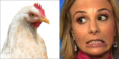 Chicken and Elisabeth Hasselbeck