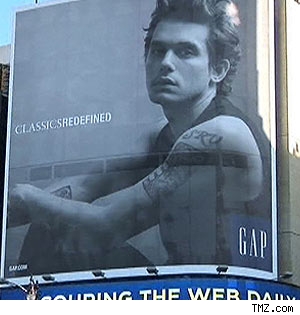 John Mayer Gap ad