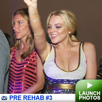 Lohan at Pure -- click to launch