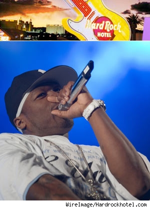 50 Cent, Jeff Beacher, Hard Rock Hotel and Casino