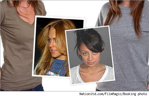Lindsay Lohan and Nicole Richie