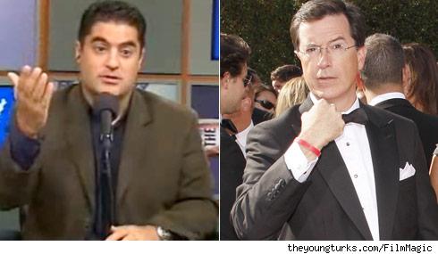 Cenk Uygur/Stephen Colbert