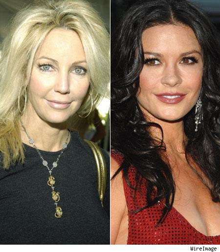 Heather Locklear, Catherine Zeta-Jones