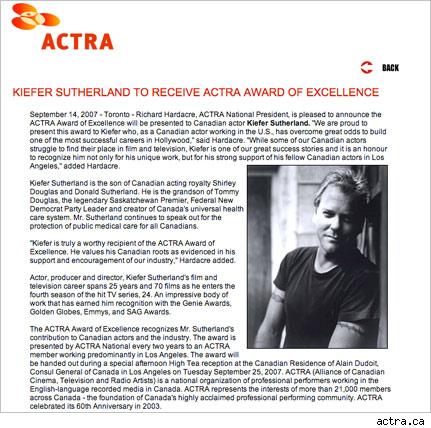 Kiefer Sutherland