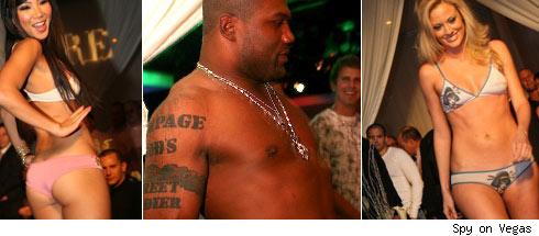 Rampage and hot girls in their underwear