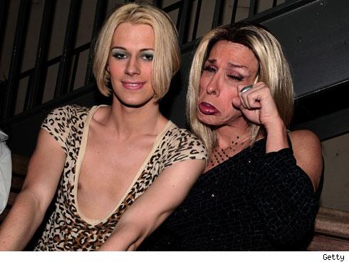 Chris Crocker and Alexis Arquette