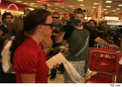Britney Spears at Target
