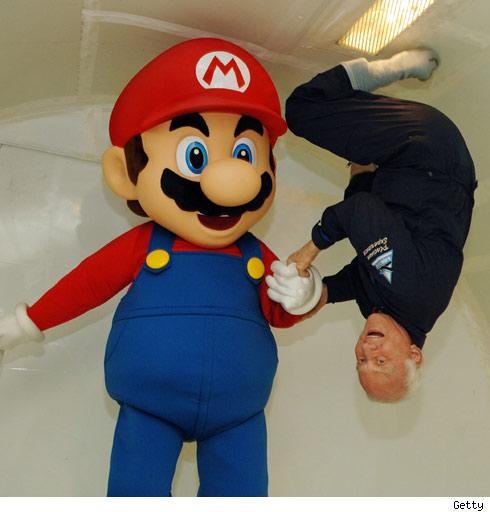 Buzz Aldrin and Super Mario