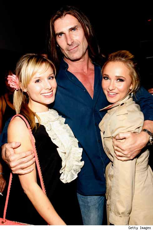 Kristen Bell, Fabio & Hayden Panettiere