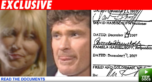 Pamela Bach, David Hasselhoff