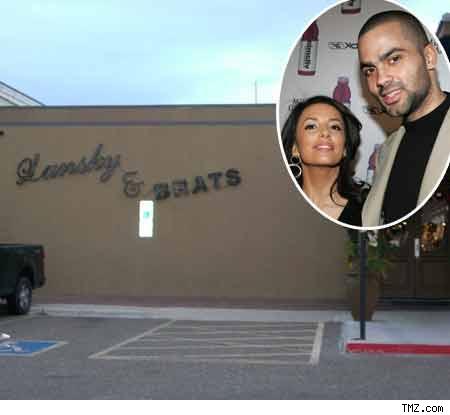 Eva Longoria and Tony Parker