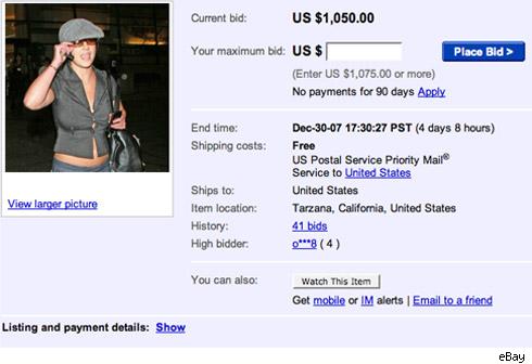 Britney eBay