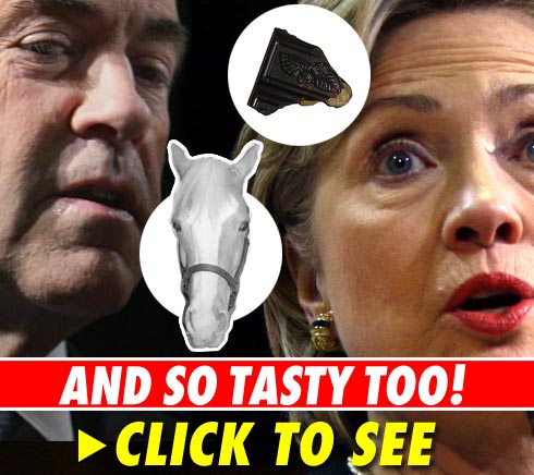 The candidates eat it!