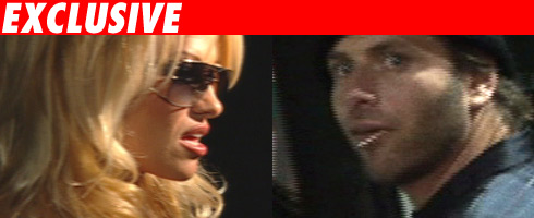 Pam Anderson and Rock Saloman