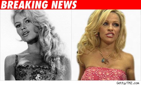 Brigitte Bardot, Pamela Anderson