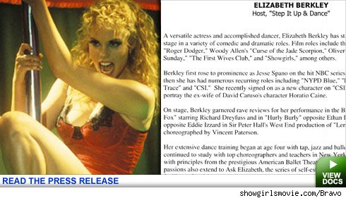 Elizabeth Berkley: Click to launch