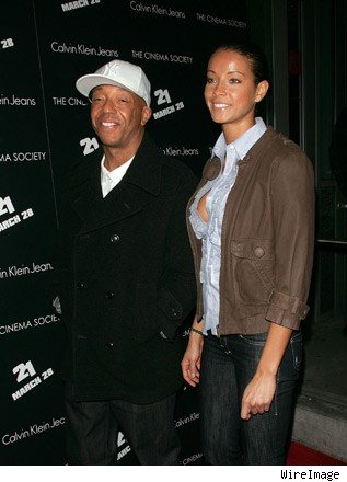 Russell Simmons and Porschla Coleman