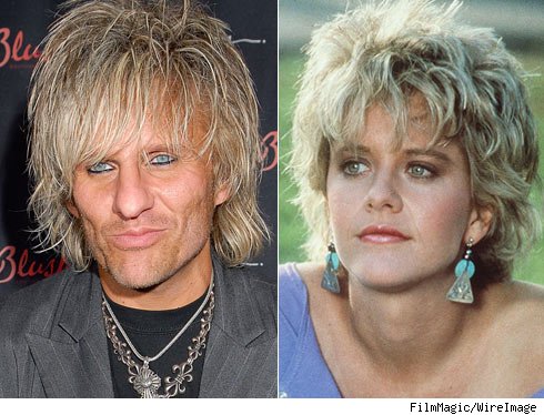 C.C. Deville and Meg Ryan