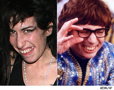 Amy Winehouse and Austin Powers