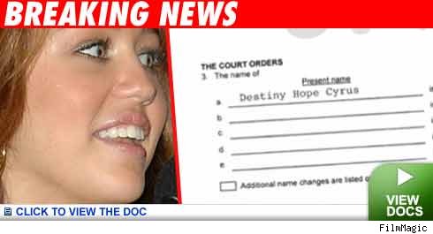 Miley Cyrus: Click to view the docs!