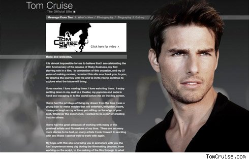 Tom Cruisazay website