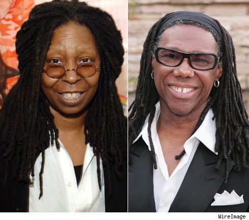 Whoopi Goldberg and Nile Rodgers