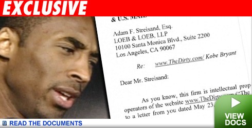 Dirty claimed Kobe had an affair with 18-year-old Vanessa Curry, 