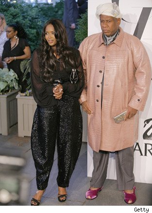 Naomi Campbell and Andre Leon Talley