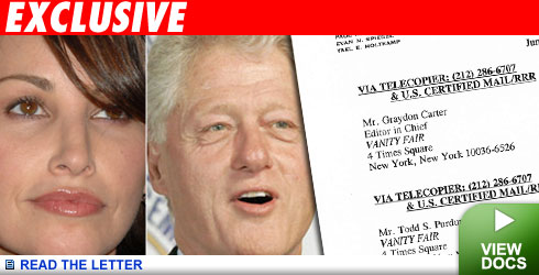 Gina Gershon, Bill Clinton