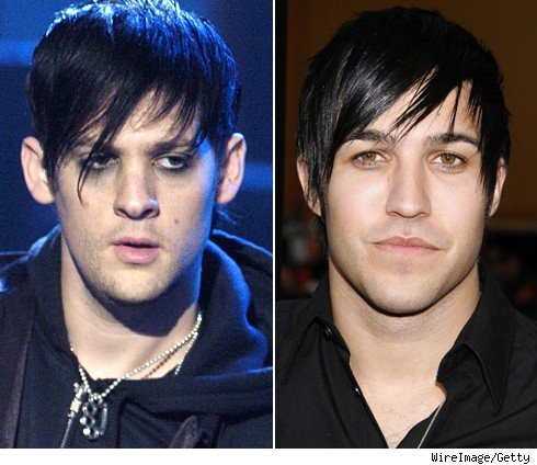 Joel Madden and Pete Wentz