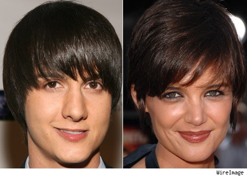 Chad Rogers and Katie Holmes