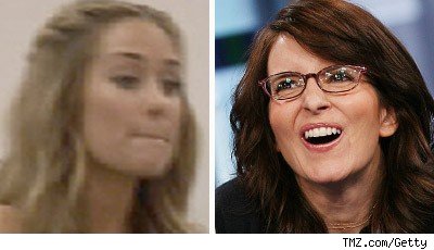 Lauren Conrad and Tina Fey