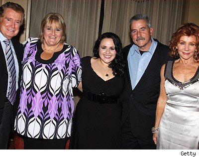 Regis Philbin and Team Blonsky
