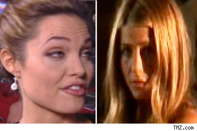 Angelina Jolie and Jennifer Aniston