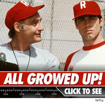 Sid Caesar and Travolta