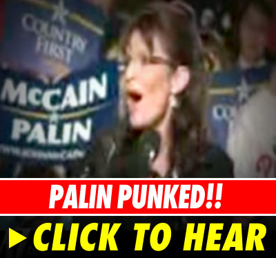 Sarah Palin: Click to listen!