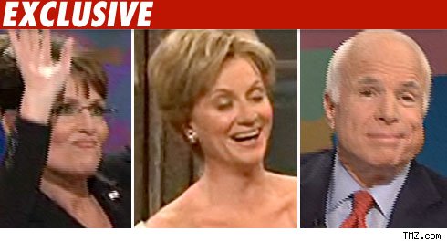 Sarah Palin, Amy Poehler, John McCain