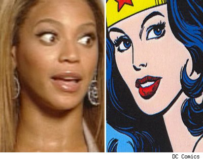 Beyonce and Wonder Woman