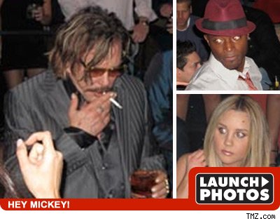 Taye Diggs and Amanda Bynes and Mickey Rourke: Click to view!