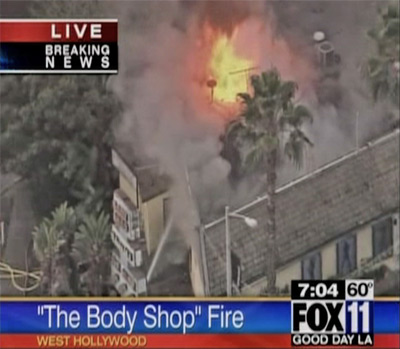 Body Shop fire