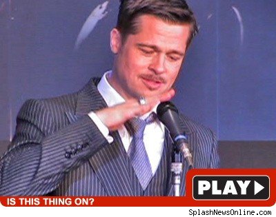 brad pitt benjamin button jacket. Brad Pitt wasn#39;t just lost in