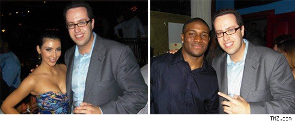 Kim K, Reggie Bush, Jared