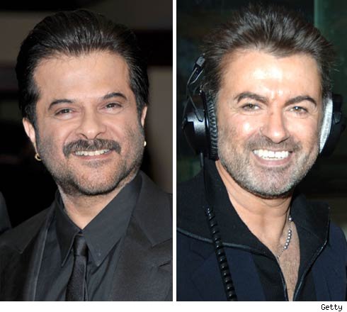 Anil Kapoor and George Michael