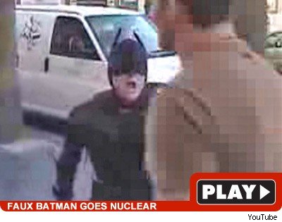 Faux Batman: Click to watch
