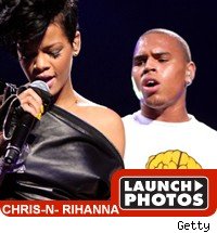 Chris Brown / Rihanna Launch Photos