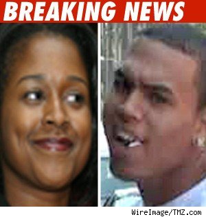 Tina Davis & Chris Brown