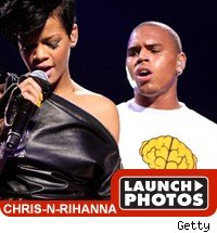 Chris Brown & Rihanna: Launch Photos