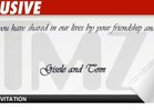 Gisele & Tom -- You are Cordially Invited...  
